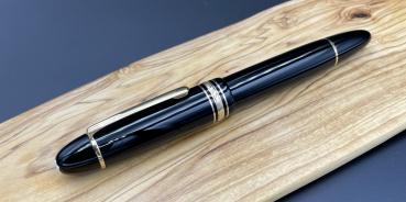 Montblanc Meisterstück 149 "Zigarre" Gold-Coated Füllfederhalter