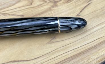 MONTBLANC MEISTERSTUCK 144-Grau gestreiften Cell-pif-1950 C.