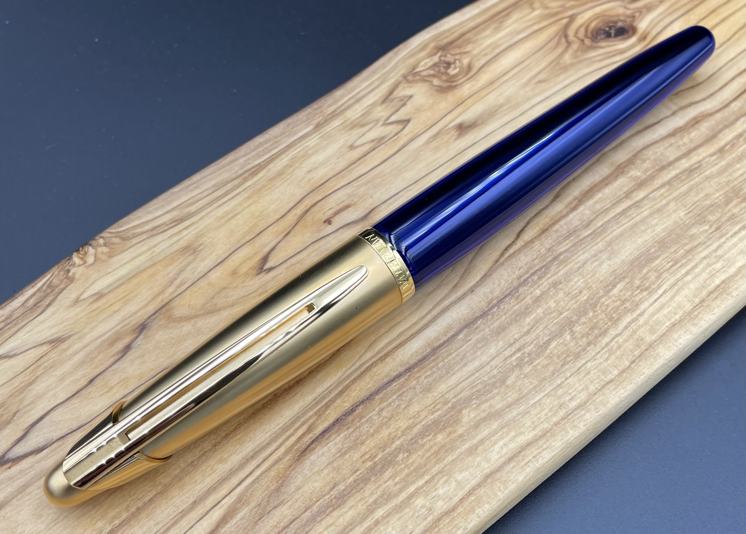  PART OF YOUR LIFE - Waterman Edson Fountain Pen in blue