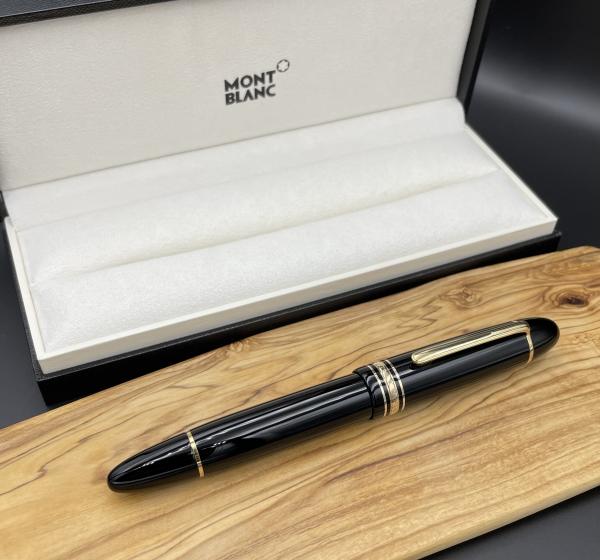 Montblanc Meisterstück 149 "Zigarre" Gold-Coated Füllfederhalter